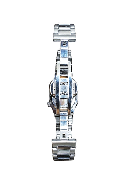 Luxury Nautilus-Style Stainless Steel Watch - Green, White & Black Dial