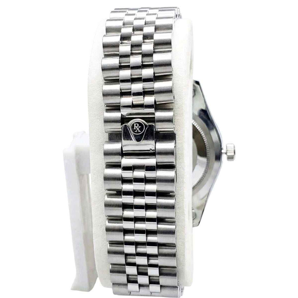 Rolex Oyster Perpetual Datejust Homage - Blue Diamond Dial Edition - Silver Jubilee