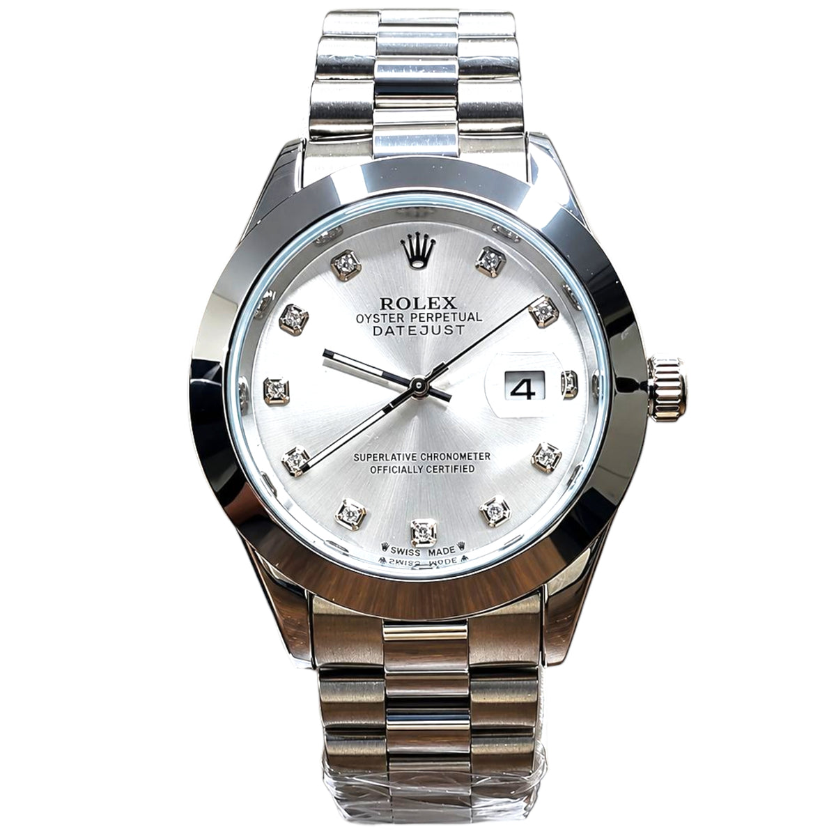 Rolex Datejust Men's Silver Dial