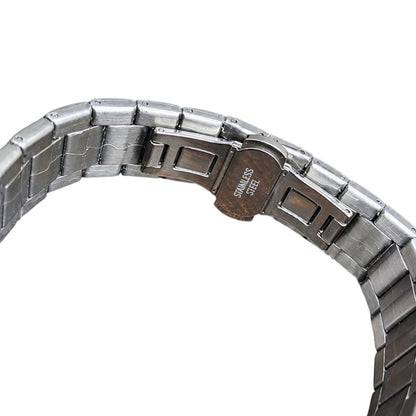 Luxury Nautilus-Style Stainless Steel Watch - Green, White & Black Dial